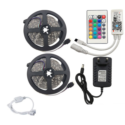 

KWB 2 x 5M LED Strip Light RGB with WIFI Controller&3A LED Power Supply