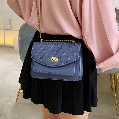 

Advanced sense chain bag handbag 2019 new fashion shoulder bag wild ins net red packet ocean Messenger bag