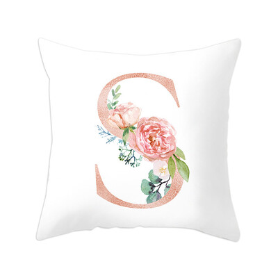

Pillowcase English Alphabet Pillowcases Pillow Covers Pillowcase Soft Sofa Pillow Cushion Cover