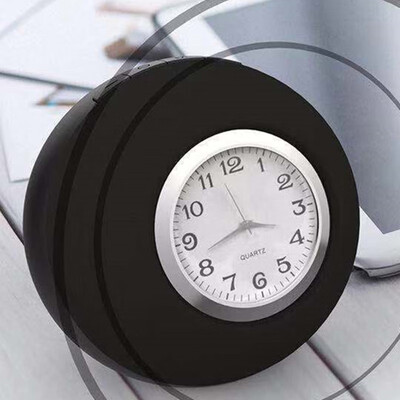 

Desktop clock bluetooth audio mobile computer wireless watch speaker FM radio TF card AUX input player portable stereo speakers