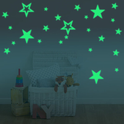 

〖Follure〗Star Novelty Noctilucent Luminous Plastic Wall Sticker Ceiling Decal Home