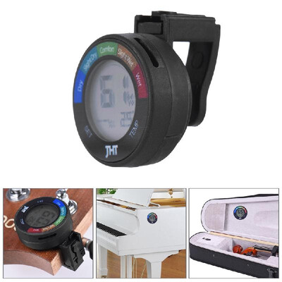 

Mini Instrument Digital Humidity & Temperature Sensor Tester Thermometer Hygrometer with LCD Display for Piano Guitar Violin