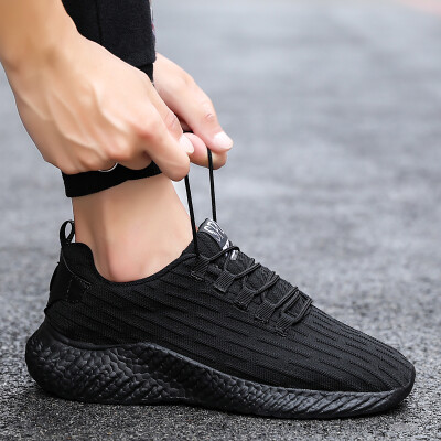 

Autumn Korean mens shoes mens sports casual shoes black canvas summer running shoes