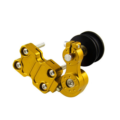 

Tailored Portable Motorcycle Golden Aluminum Adjuster Chain Tensioner Bolt On Roller Tool