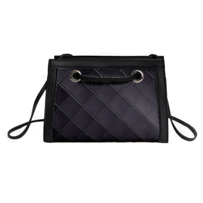 

New Stitching Messenger Bag Pressing Line Square Lattice Handbag Diagonal Small Square Crossbody Bags for women