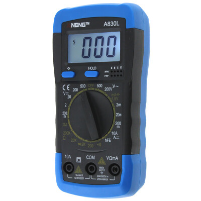 

ANENG A830L Digital Multimeter LCD Meter Voltmeter Handheld DC Digital Multimeter