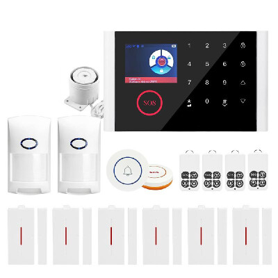 

CS108 WiFiGSMGPRS 3 IN 1 Network Intelligent Voice Home Alarm System 433MHz Home Secure Door Bell SmartAlertor