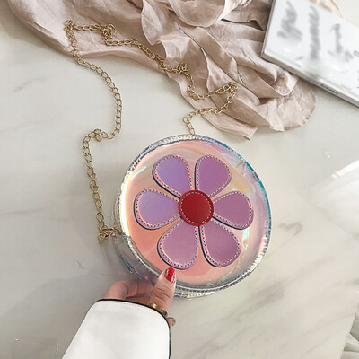 

Tailored Fashion Lady Casual Wild Transparent Flower Cute Shoulder Bag Messenger Bag