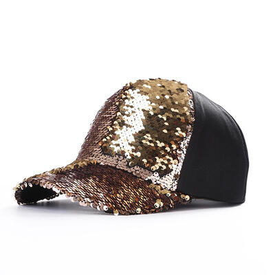 

Fashion Unisex Boys Girls DIY Sequins Baseball Hats Peaked Cap Casual Gift