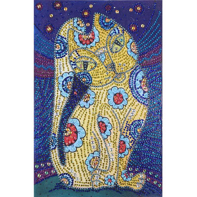 

5D DIY Special Shaped Diamond Painting Novelty Cat Cross Stitch Embroidery