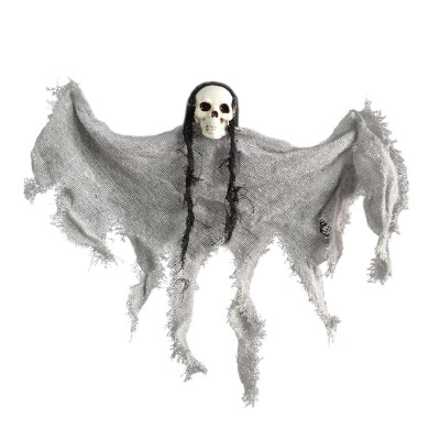 

New Halloween Hanging Ghost Haunted House Grim Reaper Halloween Scary Door Decoration Skull Horror Props Home Door Bar Club Decor