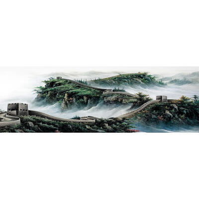 

5D DIY Full Drill Diamond Painting Green Great Wall Cross Stitch Embroidery