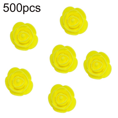 

500Pcs 35cm PE Foam Rose Artificial Flower DIY Bear Doll Wedding House Decor