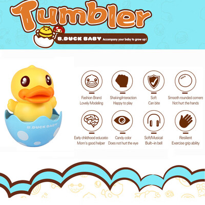 

Tailored Little Yellow Duck Baby Fun Toys Early Learning Enlighten Swing Tumbler Baby Toy