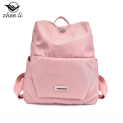 

Womens bag new supply casual soft surface solid color candy womens backpack popular backpack