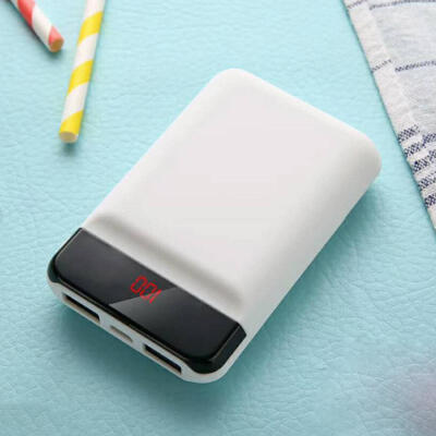 

Mini Portable Double Micro USB Mobile Power Bank 18650 Lithium Fast Charging Battery