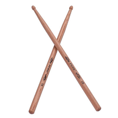 

One Pair of 7A Wooden Drumsticks Drum Sticks Hickory Wood Drum Set Accessories