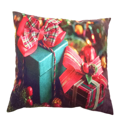 

Siaonvr Christmas Santa Claus Pillow Case Sofa Waist Throw Cushion Cover Home Decor