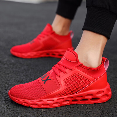 

Cross-border large size shoes 2019 autumn&winter new mens shoes trend running shoes mesh breathable casual shoes