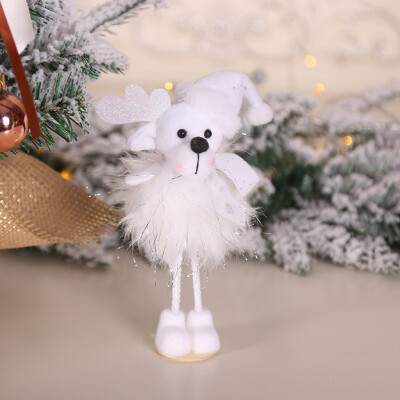 

Tailored Christmas Ornaments Santa Claus Snowman Reindeers Toy Doll Hang Decoration Gift