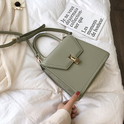 

Summer new style of small texture bag female 2019 new wave Korean version of the wild single shoulder slung portable small square bag