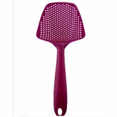 

1PC Kitchen Accessories Gadgets Nylon Strainer Scoop Colander Drain Veggies Water Scoop Gadget Cooking Tools Black