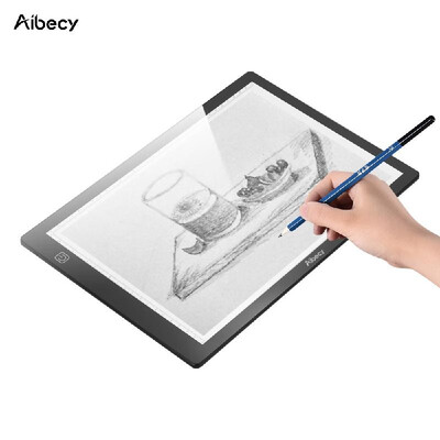 

Aibecy Magnetic A3 LED Tracing Light Box Ultra-thin Stepless Dimmable Brightness Artcraft Light Table Pad Board with Scale USB Pow