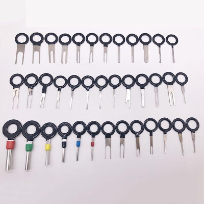 

Automotive Plug Terminal Remove Tool Set Key Pin Car Electrical Wire Crimp Connector Extractor Kit Accessories