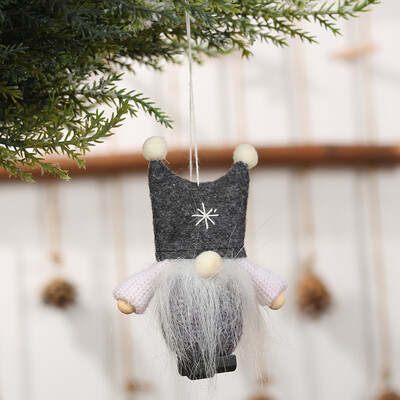 

Siaonvr Lovely Christmas Tree Decorations Woolen Yarn Angel Doll Pendant Hanging Party