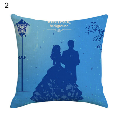 

Lover Letters Printed Pattern Pillow Case Cushion Cover Home Sofa Car Decor