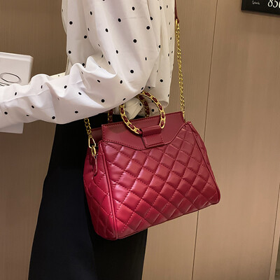 

High-end bag handbags new 2019 fashion handbags foreign gas chain Messenger bag wild ins shoulder bag