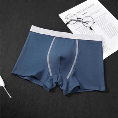 

Mens Underwear Pure Cotton Quadrangles Sports Air-permeable All-cotton Flat-angle Shorts
