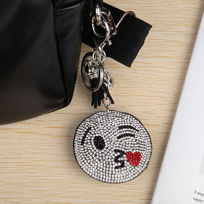

Gobestart Shaped Keychain Pendant DIY Point Drill Key Chain Pendant Decoration
