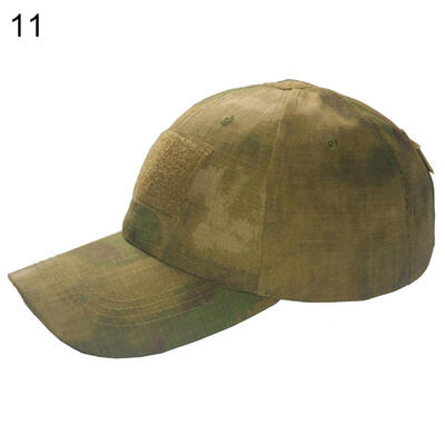 

Outdoor Tactical Sports Camouflage Hat Unisex Baseball Cap with Magic Tape