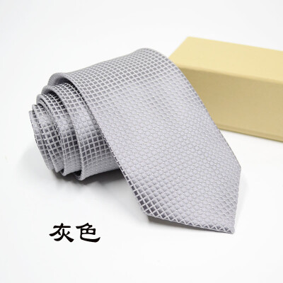 

Tie mens business tie polyester silk arrow type jacquard silver wire tie wholesale custom tie