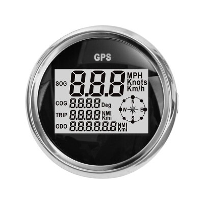 

Waterproof LCD Digital Display Speedometer with Backlight 85MM Motorcycle Car Boat Speedometers Odometer