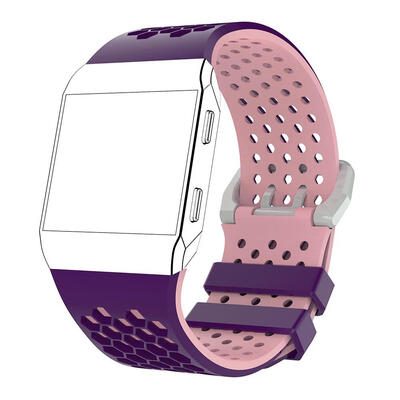 

Ventilate Silicone Sport Watch Bands Bracelet for Fitbit Ionic Smart Watch