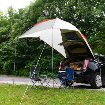 

Greensen Outdoor Lightweight Car Tail Barbecue Tent Shelter Camping Skylight Canopy Awning Cover
