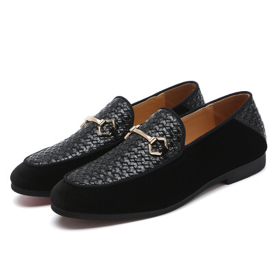 

Mens Loafers Retro England Pointed Small Leather Shoes Men