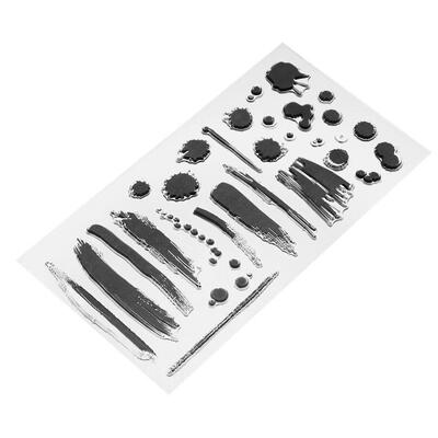 

DIY Silicone Transparent Ink Seals Home Kids Album Scrapbooking Gifts Decor