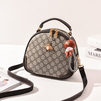 

Womens new fashion Korean version of the fashion 100 shoulder oblique satchel simple portable womens bag