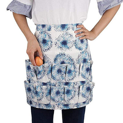 

Toponeto Egg Collecting Apron Pockets Holds Chicken Farmhouse Farm Home Waterproof