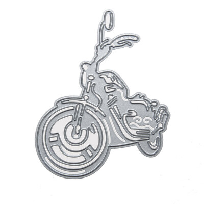 

Motorcycle Metal Cutting Dies Stencils DIY Scrapbooking Embossing Craft