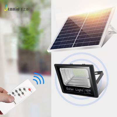 

SUNGIFT Solar flood light outdoor courtyard street light led waterproof wall light