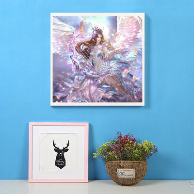 

5D DIY Full Drill Diamond Painting Angel Cross Stitch Embroidery Mosaic Kit