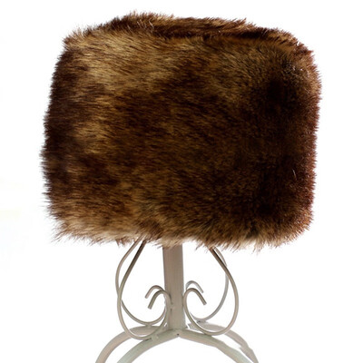 

Women Russian Thick Fluffy Cap Fake FAUX Fur Headband Hat Winter Ear Warmer Ski