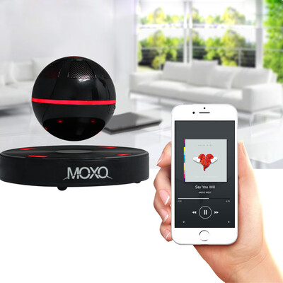 

MOXO X - 1 Magnetic Levitation Bluetooth 41 Wireless Speaker Subwoofer Re-Chargeable Portable Sound Box