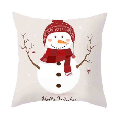

〖Follure〗Christmas Pillow Cover Decor Pillow Case Sofa Waist Throw Cushion Cover