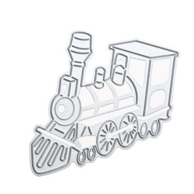 

DIY Train-shaped Cutting Dies Stencil Scrapbooking Embossing Template Craft