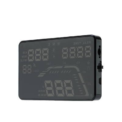 

Universal Car HUD Head Up Display KMh & MPH Speeding Warning Windshield Project System